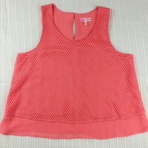 Candies Coral Tank